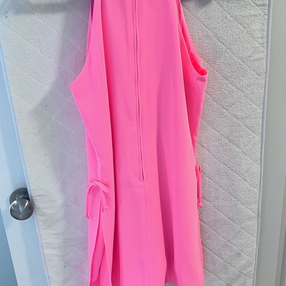 Lilly Pulitzer Coral Romper - Picture 2 of 3